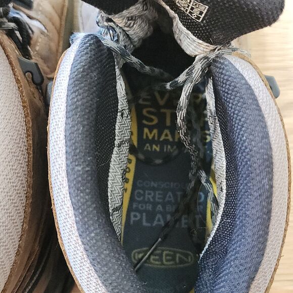 KEEN Dry Waterproof KTH 100441 Leather Hiking Outdoor Trail Shoes Boots Mens 9.5 - Picture 4 of 15